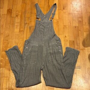 American Eagle Outfitters Women's Sage Denim Overalls